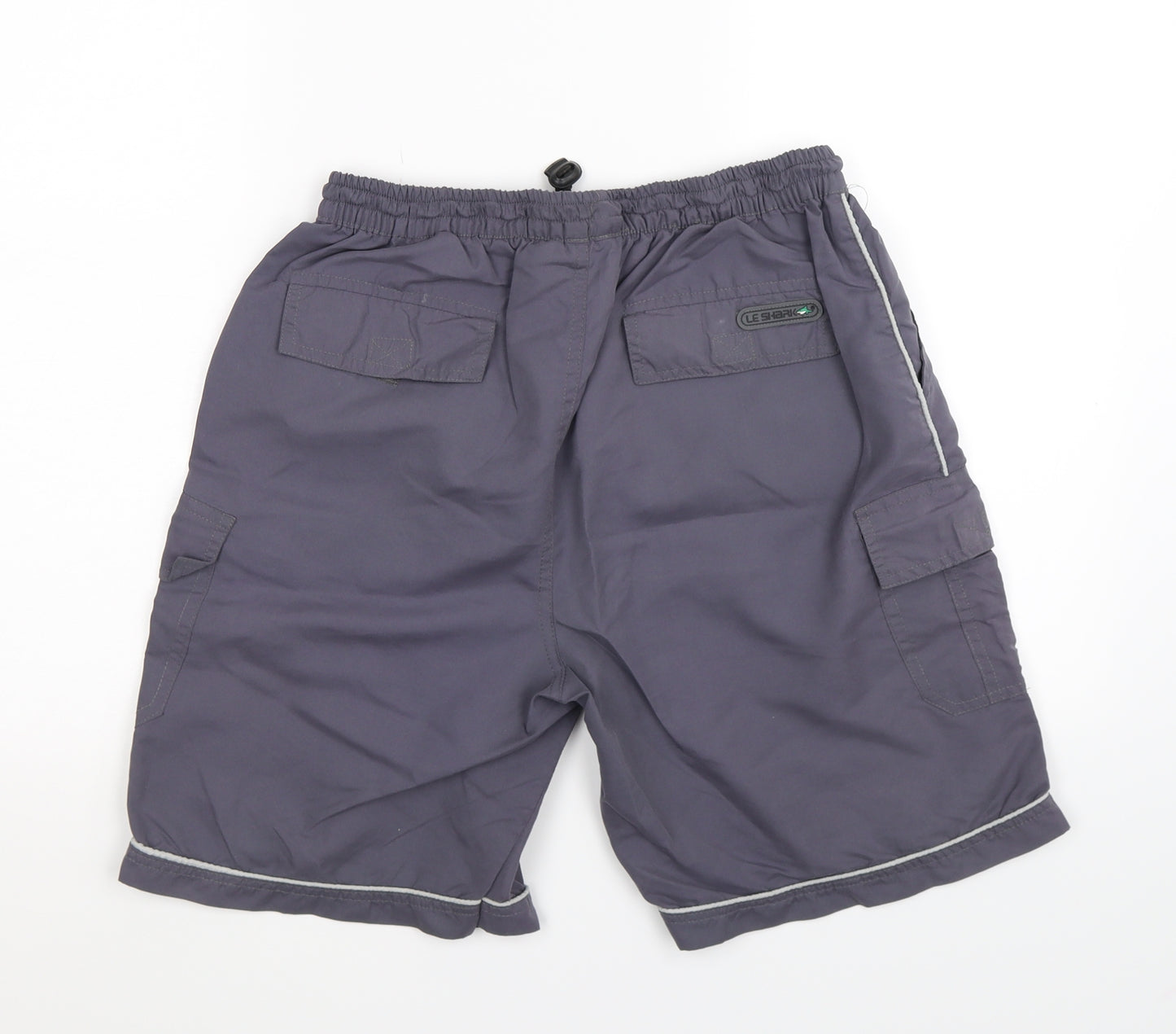 Le Shark Mens Grey   Cargo Shorts Size M