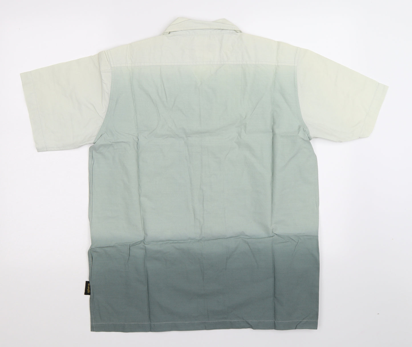 Wrangler Mens Grey    Button-Up Size L