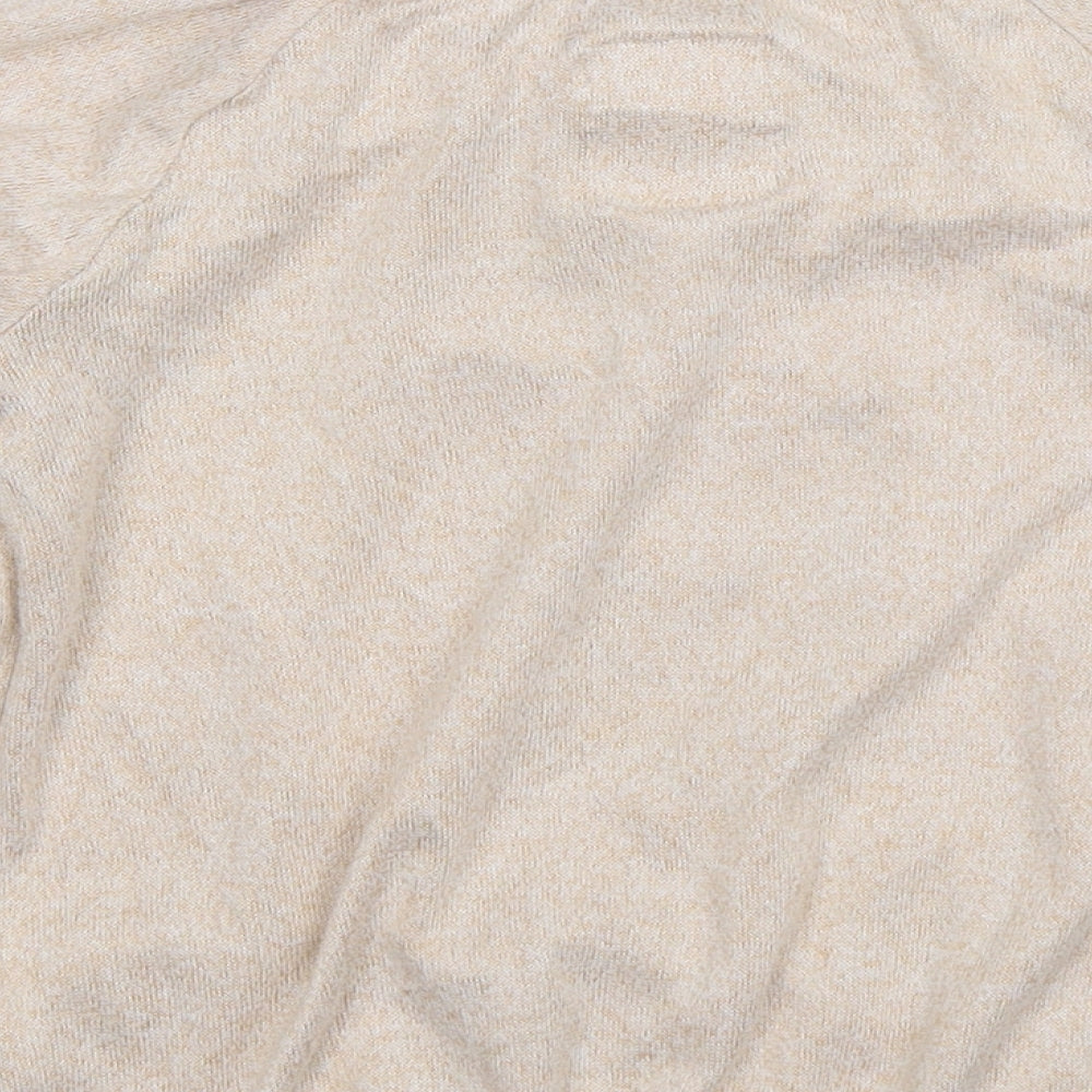 TU Girls Beige  Knit Pullover Jumper Size 10-11 Years