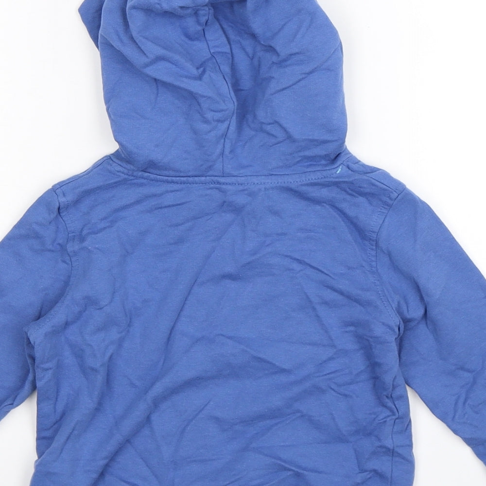 Lily & Dan Boys Blue   Pullover Hoodie Size 4-5 Years