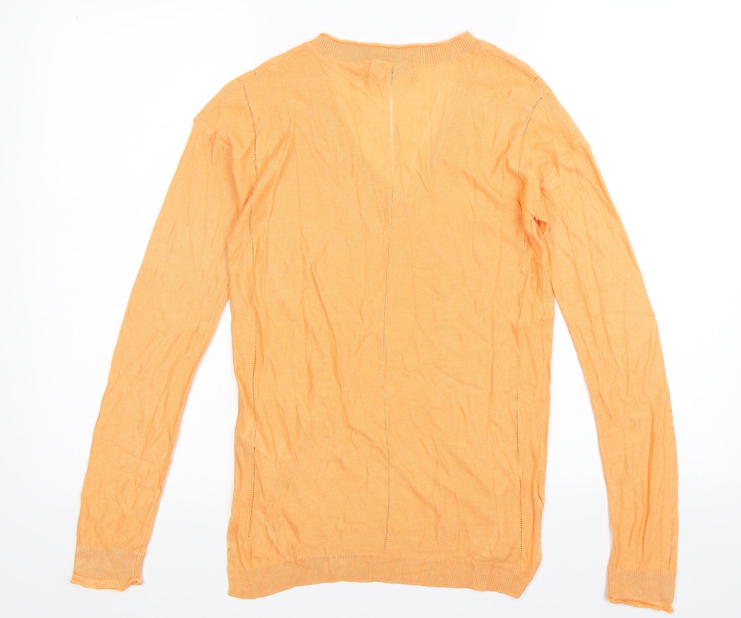 NEXT Womens Orange  Knit Pullover Jumper Size 6