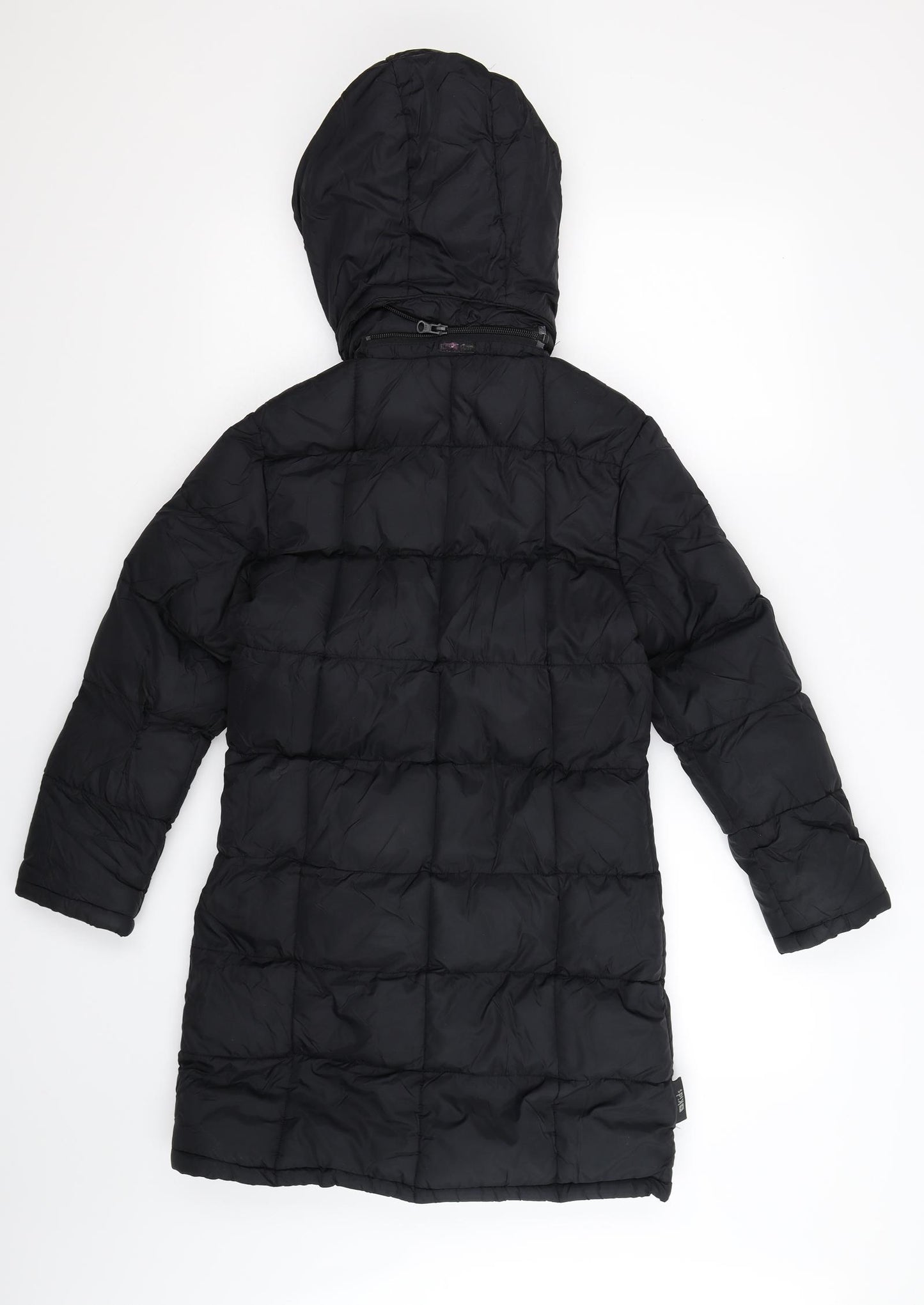 Mountain Warehouse Girls Black   Puffer Jacket Coat Size 9-10 Years