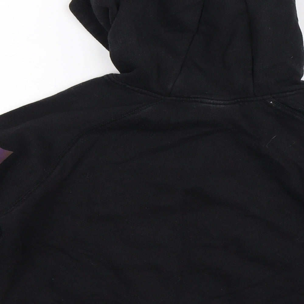 USA Pro Girls Black   Pullover Hoodie Size 9-10 Years