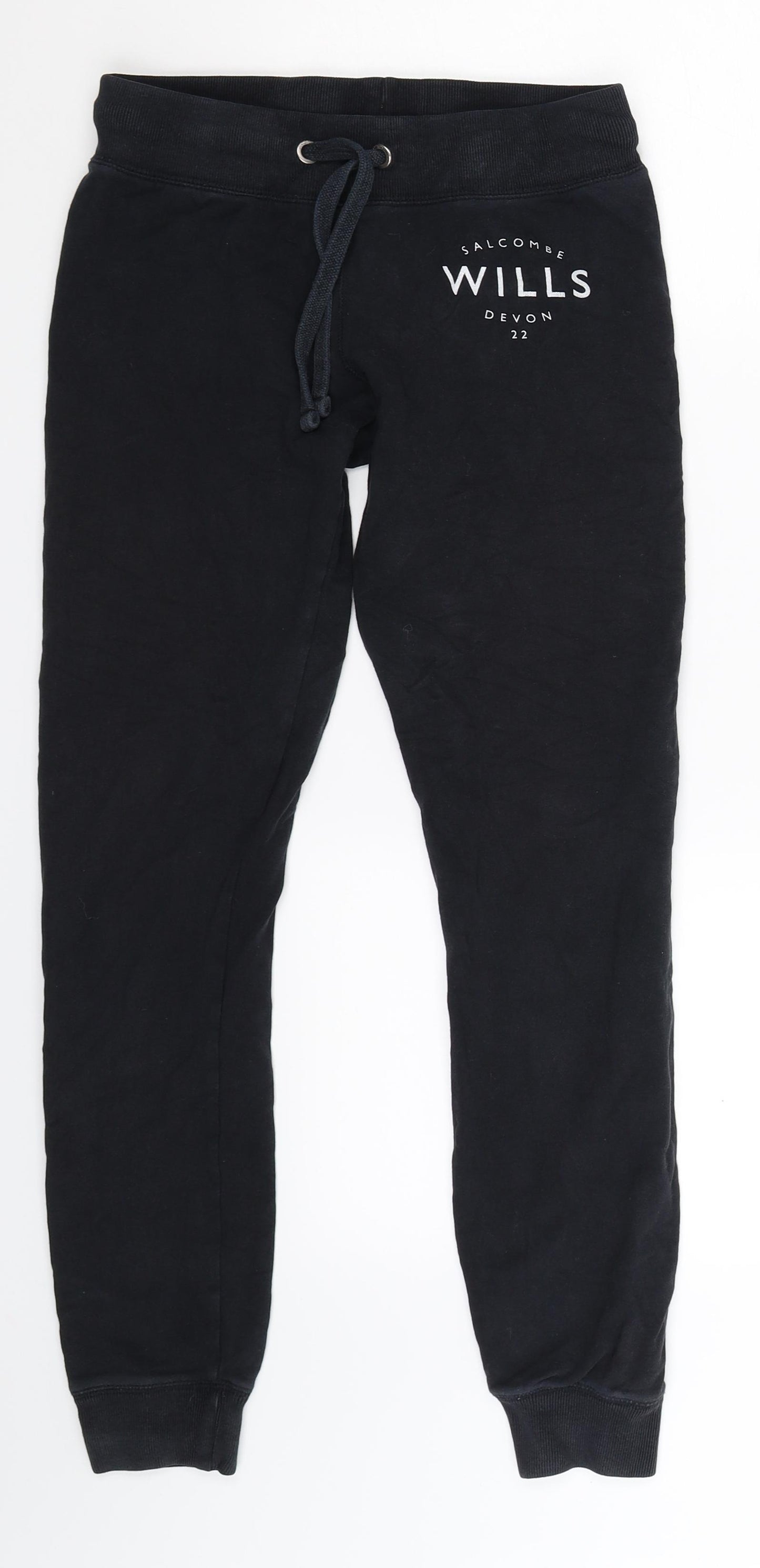 Jack Wills Womens Blue   Jogger Trousers Size 6 L26 in