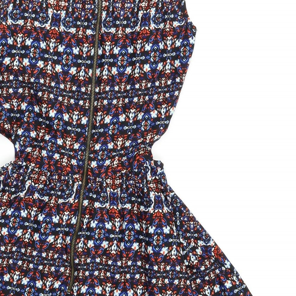 Atmosphere Womens Multicoloured Geometric  Fit & Flare  Size 10