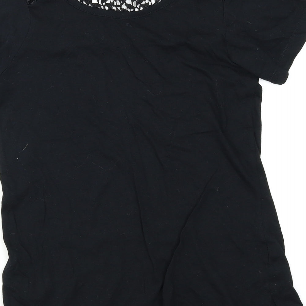 Atmosphere Womens Black   Basic T-Shirt Size 6