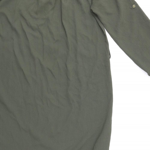 Dorothy Perkins Womens Green   Basic Blouse Size 10