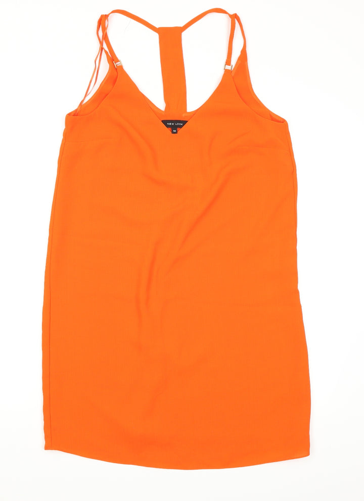New Look Womens Orange   Camisole Blouse Size 10