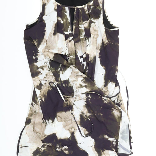 H&M Womens Multicoloured Animal Print  Basic Tank Size 6