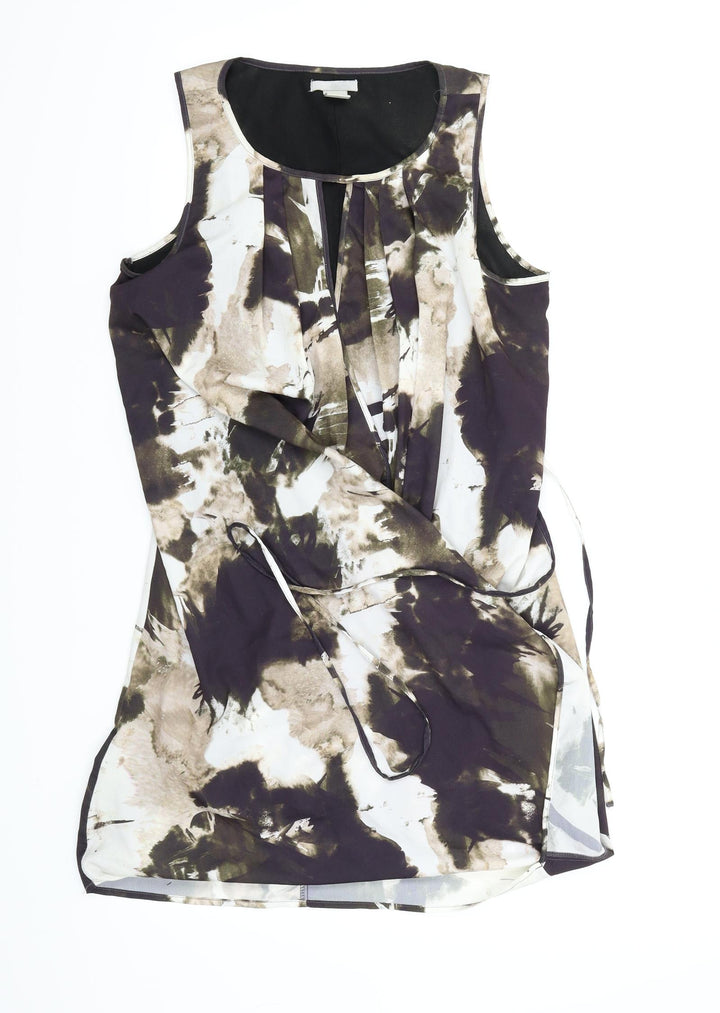 H&M Womens Multicoloured Animal Print  Basic Tank Size 6