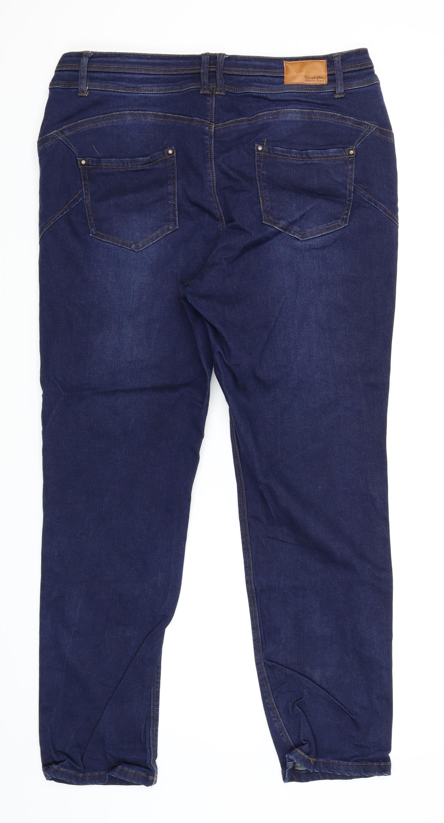 Simply Be Womens Blue   Straight Jeans Size 18