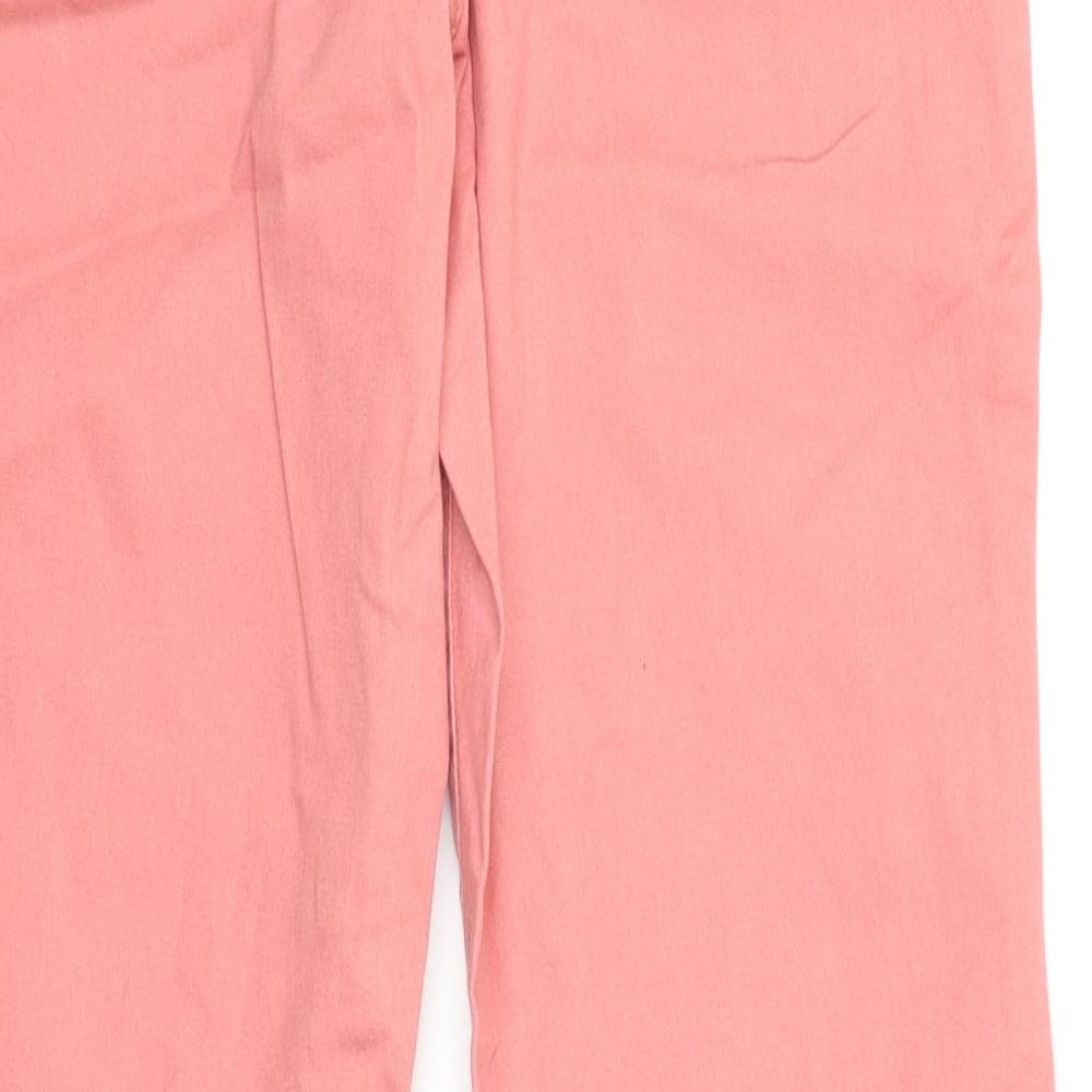 24/7 Womens Pink   Skinny Jeans Size 16