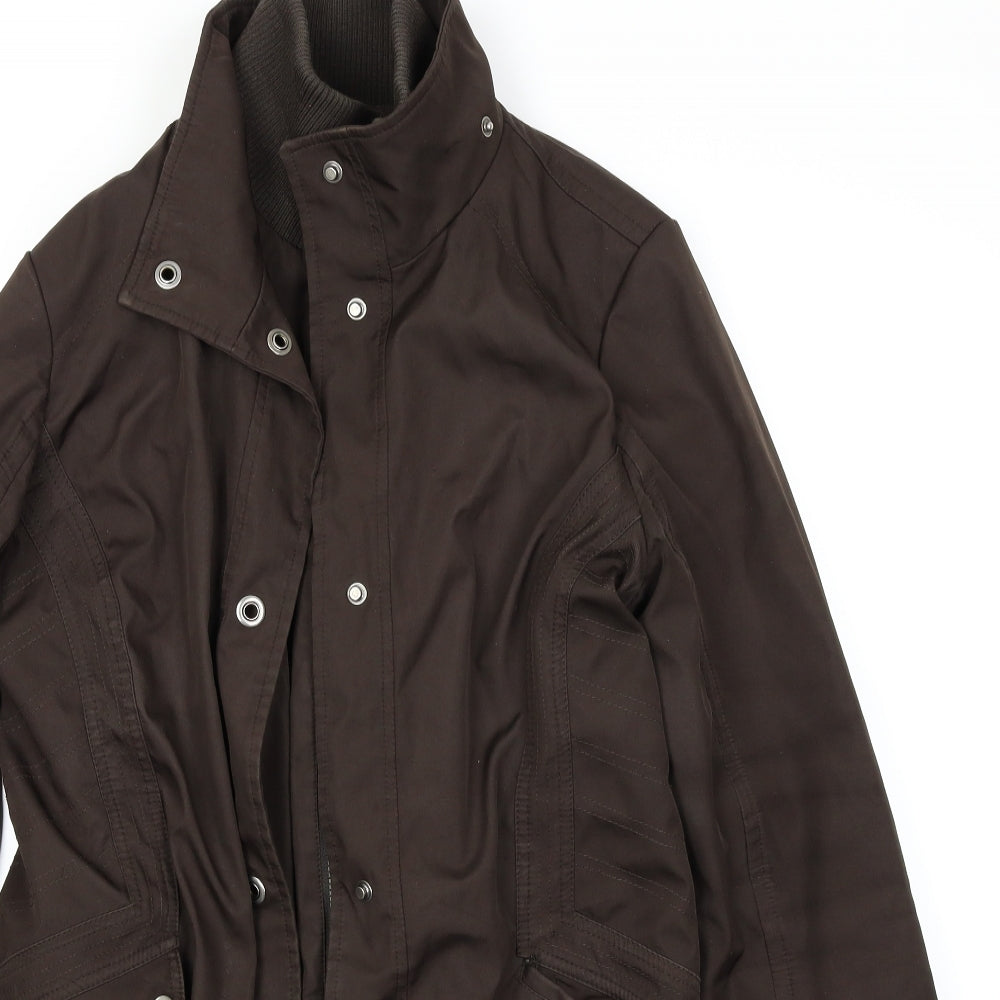 Principles Womens Brown   Overcoat Coat Size 14