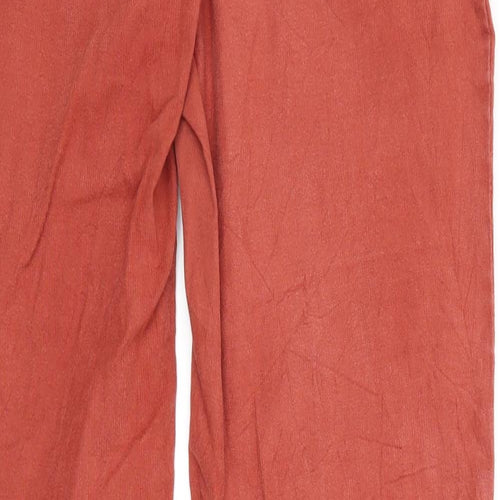collection by vackmox Mens Orange  Corduroy Trousers  Size 31 L30 in