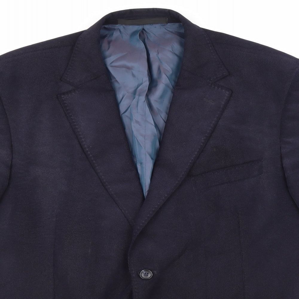 Marks and Spencer Mens Blue   Jacket Suit Jacket