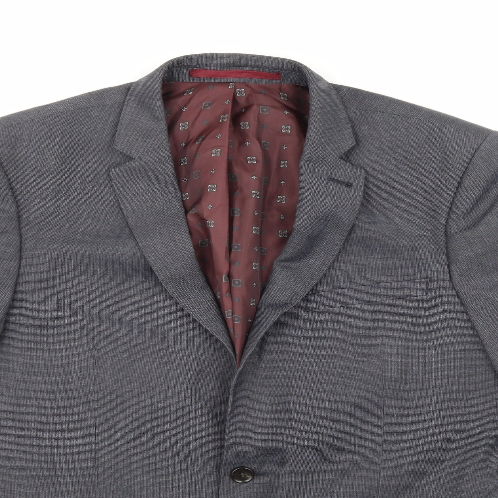 Burton Mens Grey   Jacket Suit Jacket Size 40