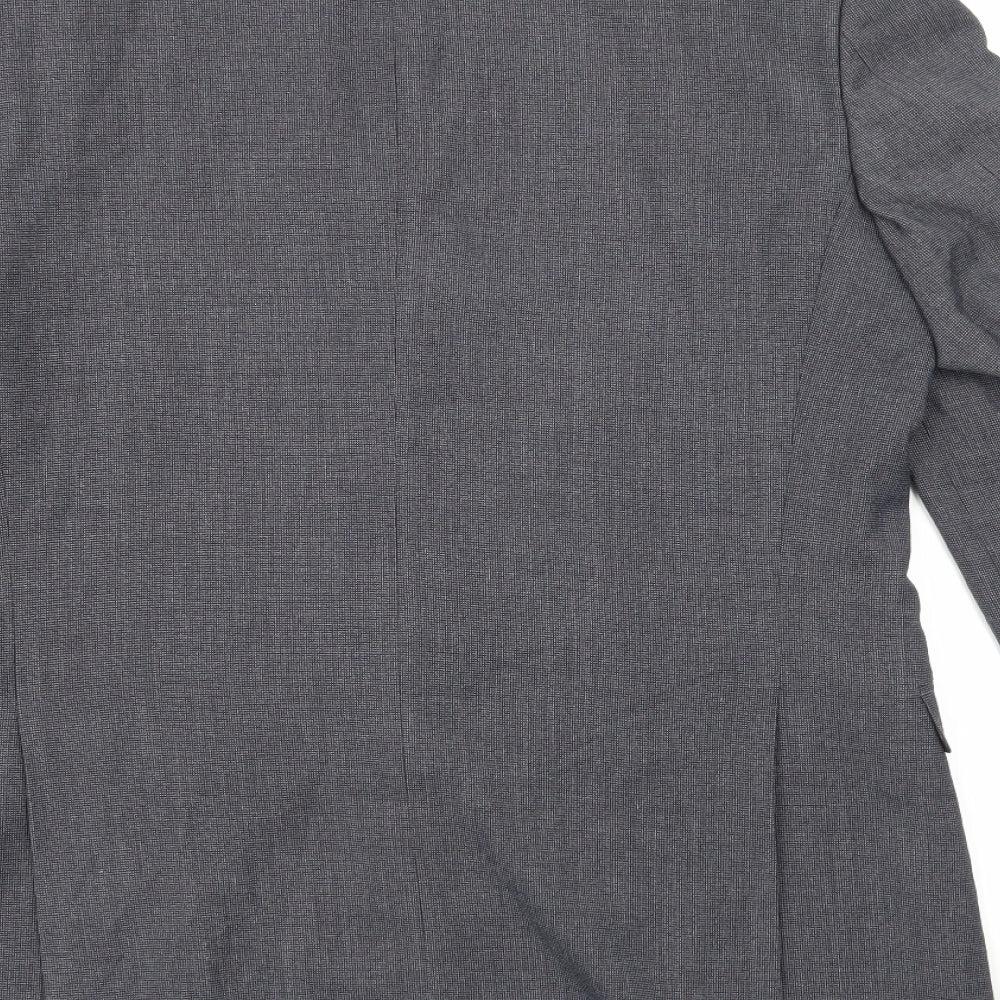 Burton Mens Grey   Jacket Suit Jacket Size 40