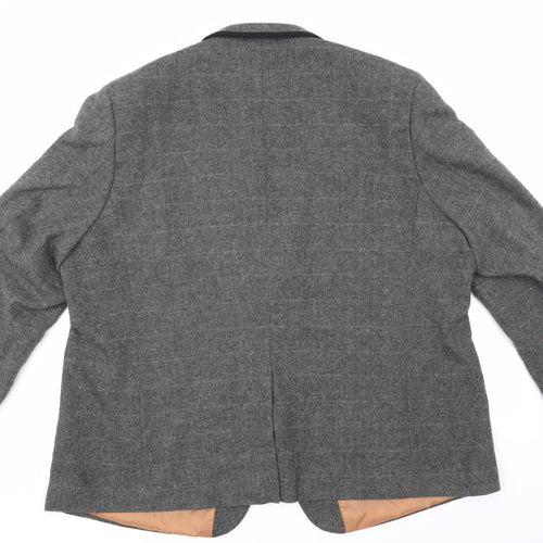 Preworn Mens Beige Check  Jacket Suit Jacket