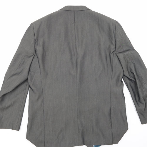 Jacamo Mens Grey   Jacket Suit Jacket