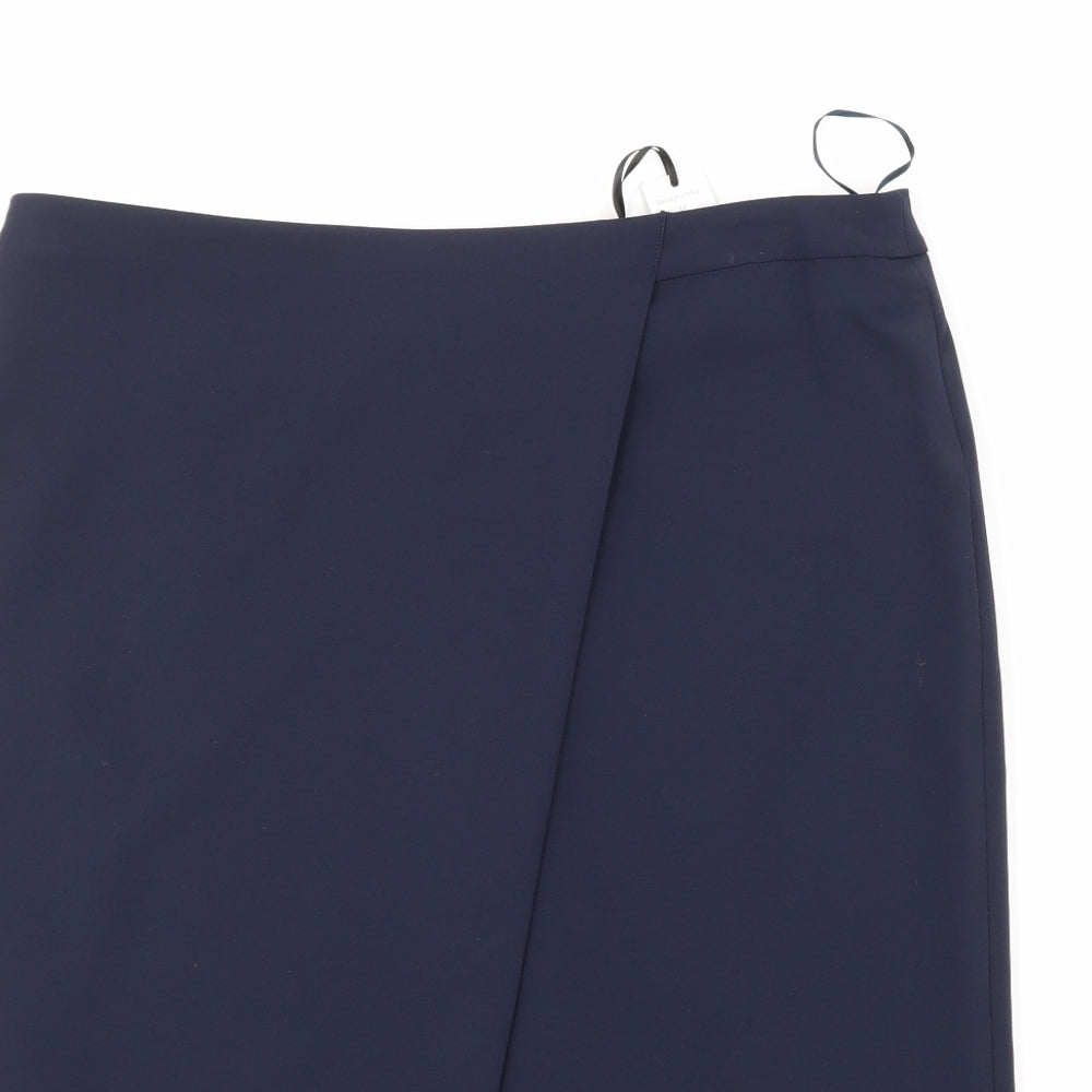 TU Womens Blue   A-Line Skirt Size 14