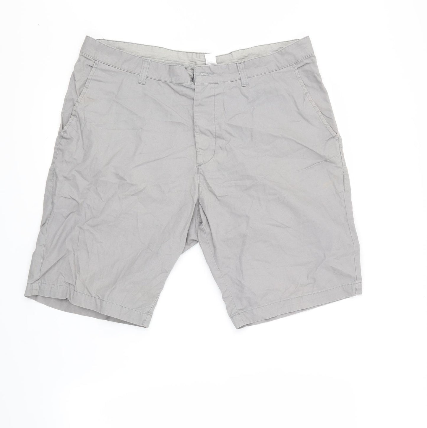 Preworn Mens Grey   Chino Shorts Size 36 in