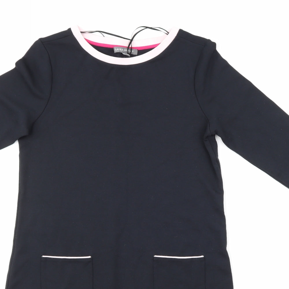 Laura Ashley Womens Multicoloured Colourblock  Pencil Dress  Size 10