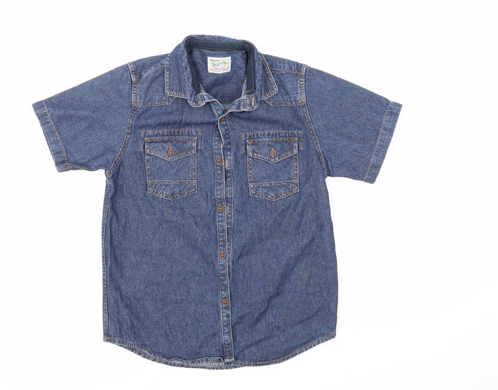 NEXT Boys Blue Denim Basic Casual Size S