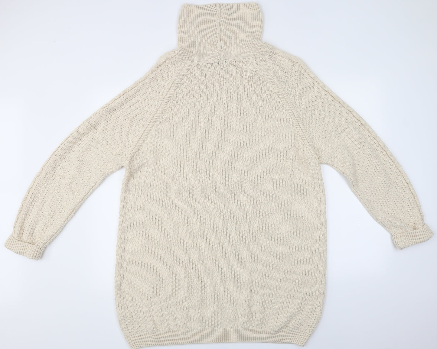 TU Womens White Argyle/Diamond  Pullover Jumper Size 16