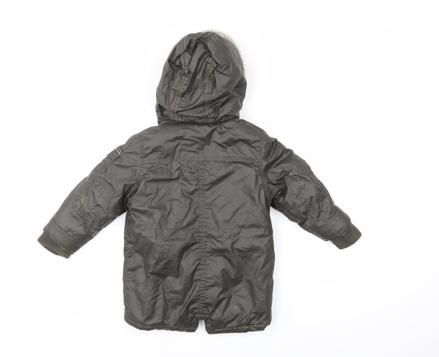 Rocha Little Rocha Baby Green   Parka Coat Size 18-24 Months