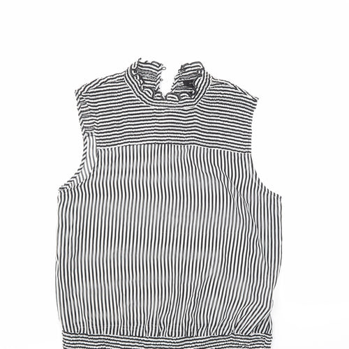Atmosphere Womens Multicoloured Striped  Basic Blouse Size 10