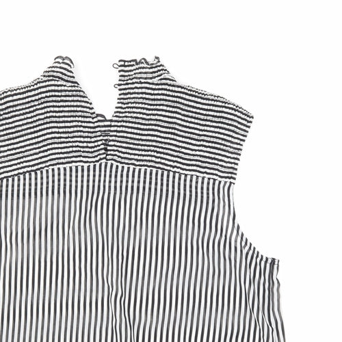 Atmosphere Womens Multicoloured Striped  Basic Blouse Size 10