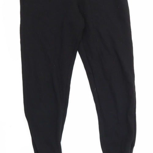 New Look Womens Black   Sweatpants Trousers Size 8 L26 in