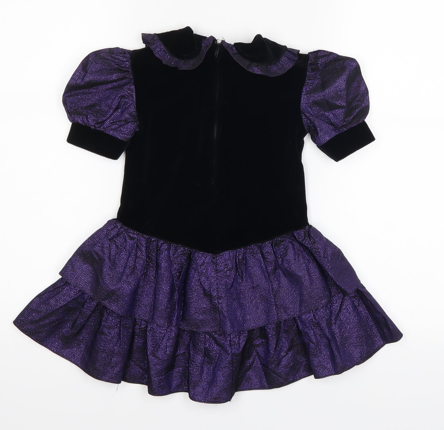 graceful Girls Black   Fit & Flare  Size 2 Years