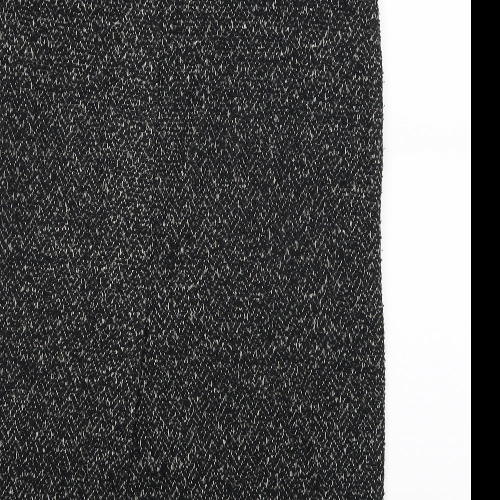 Marks and Spencer Womens Black   A-Line Skirt Size 12