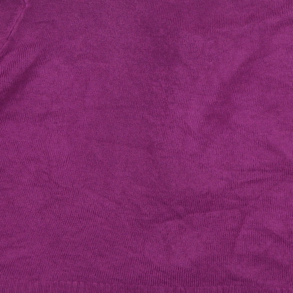Matalan Womens Purple   Cardigan Jumper Size 20