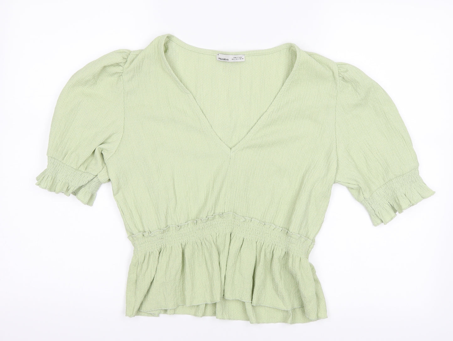 Pull&Bear Womens Grey   Basic Blouse Size L