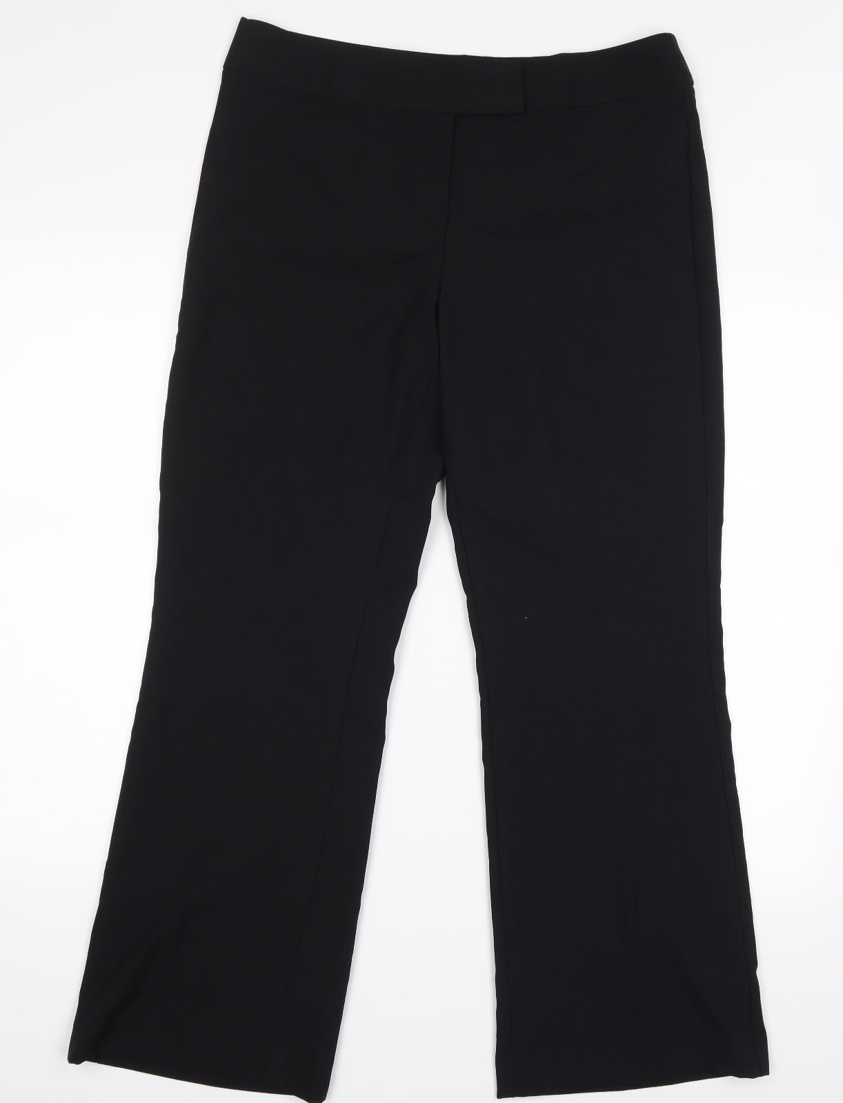 George Womens Black   Trousers  Size 12 L26 in