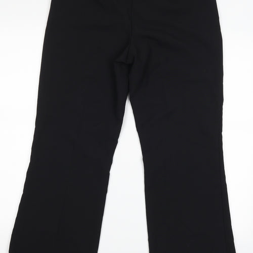 George Womens Black   Trousers  Size 12 L26 in