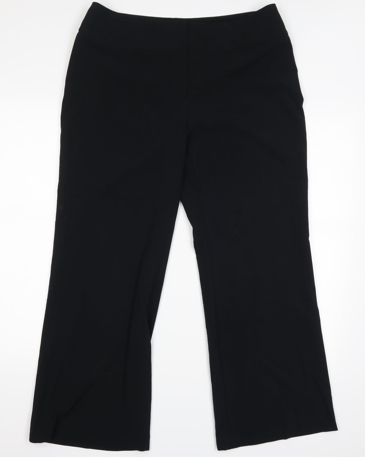 Marks and Spencer Womens Black   Sweatpants Trousers Size 14 L27 in