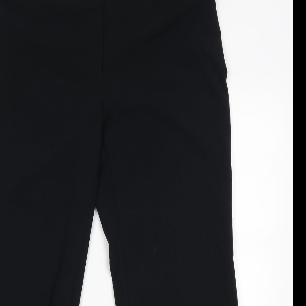 Marks and Spencer Womens Black   Sweatpants Trousers Size 14 L27 in