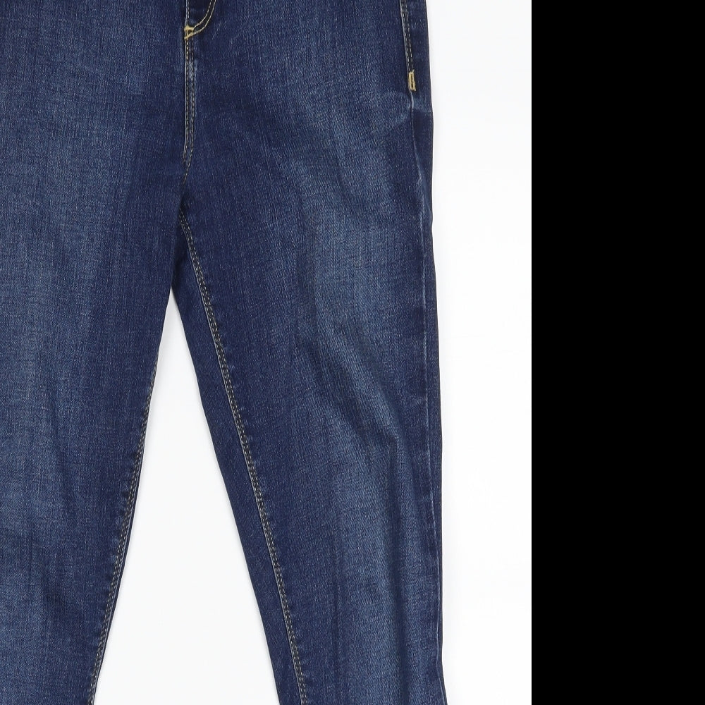 River Island Womens Blue   Mom Jeans Size 10 L26 in