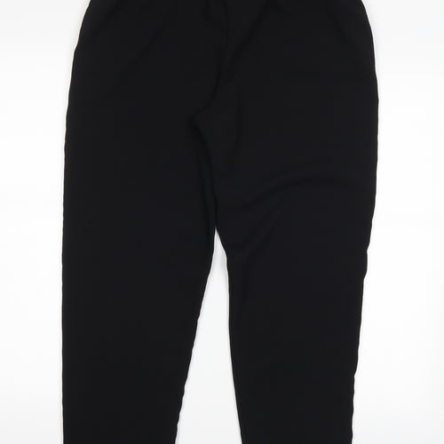 Bonmarché Womens Black   Sweatpants Trousers Size 12 L26 in