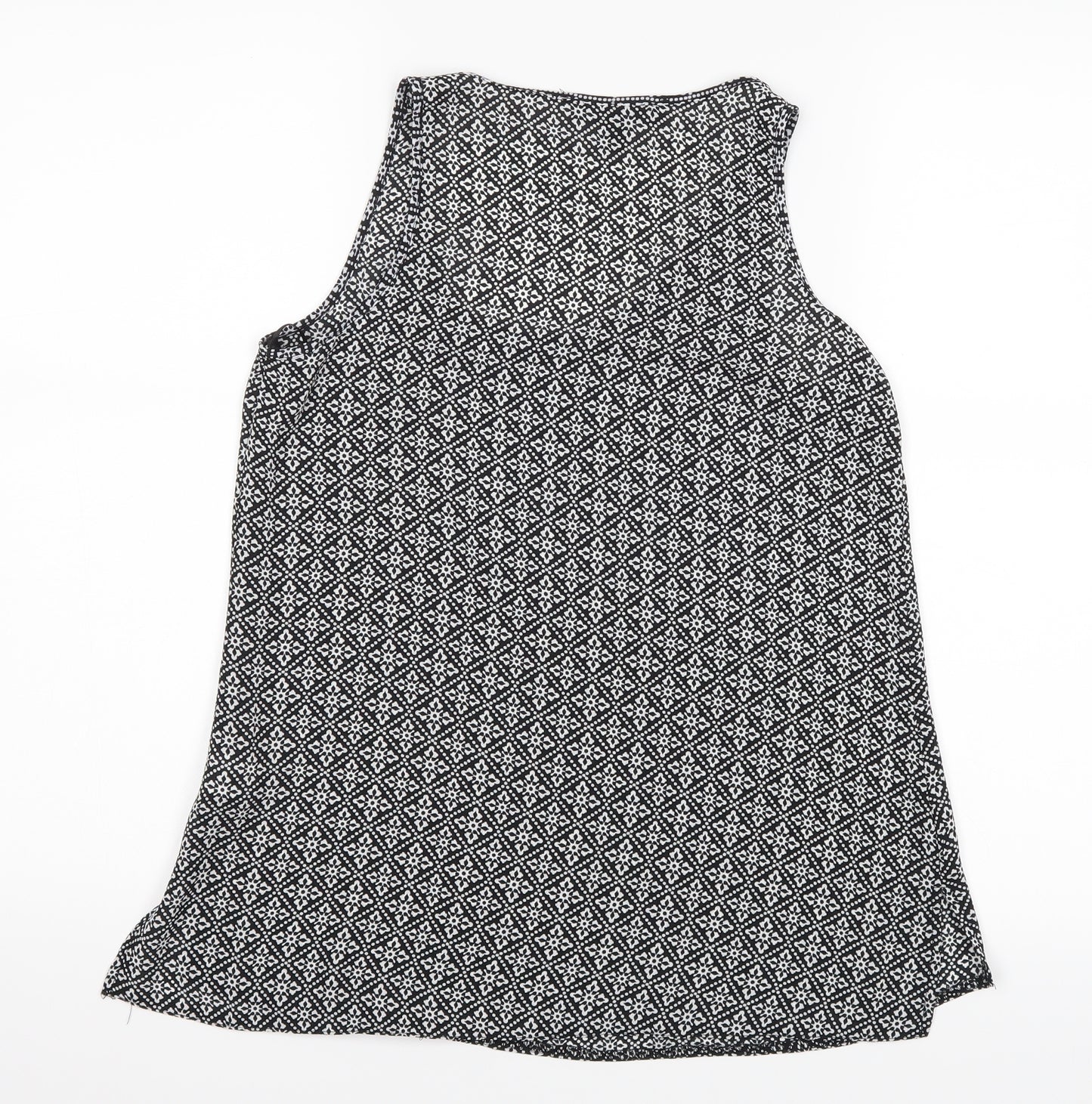 Primark Womens Black Polka Dot  Basic Blouse Size 4