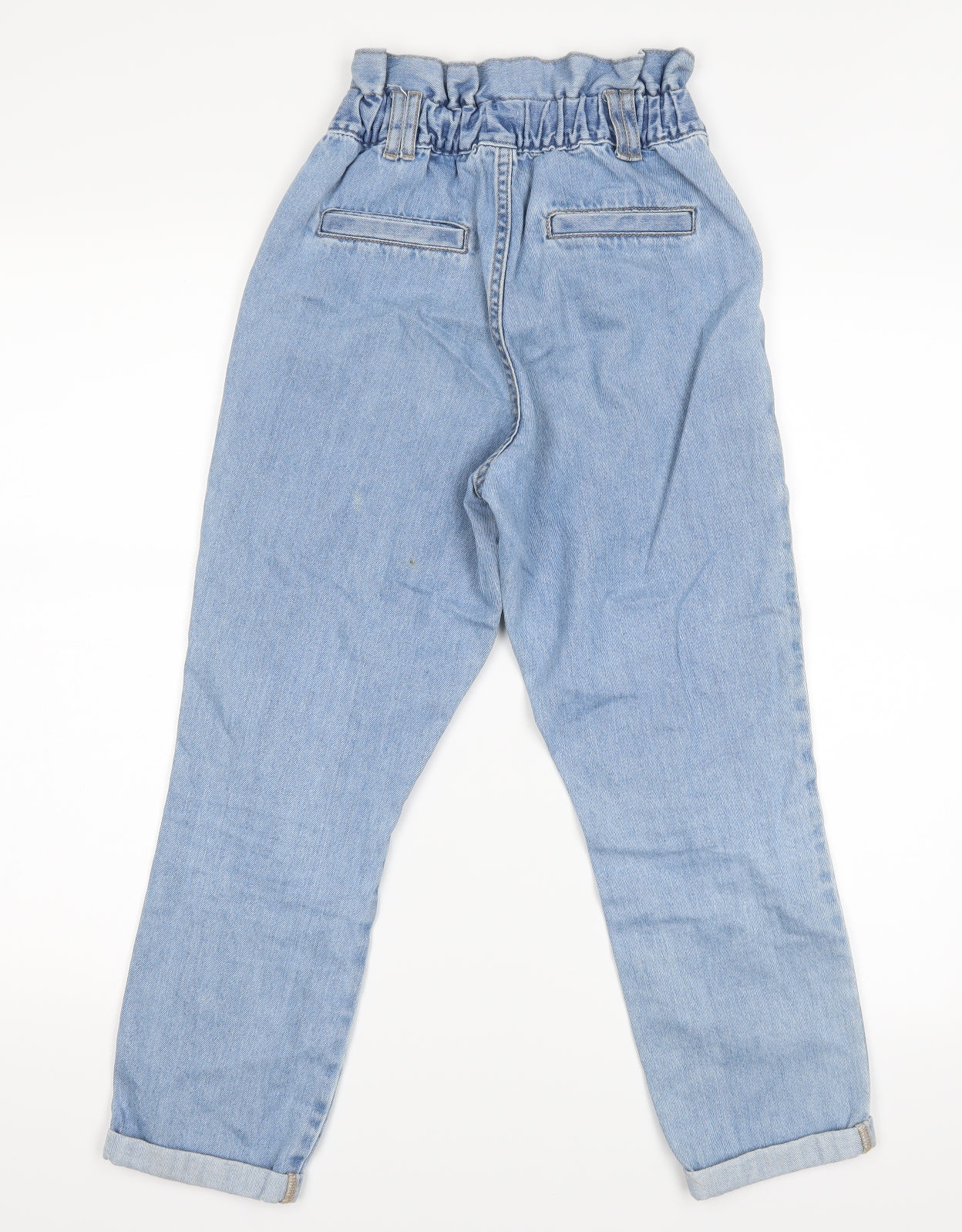 River Island Girls Blue   Cropped Jeans Size 10 Years