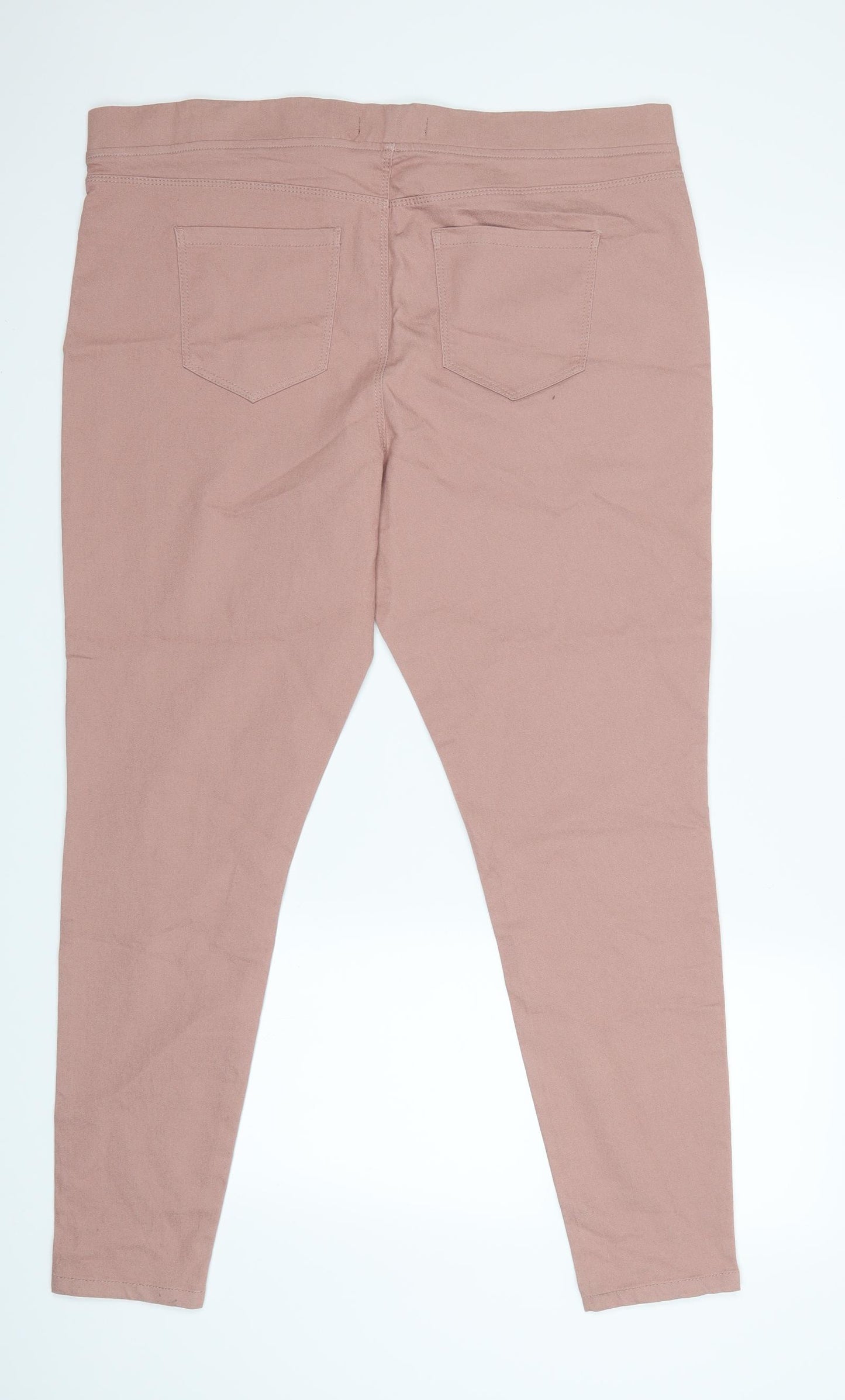 Pep&co Womens Pink   Jegging Leggings Size 18 L28 in