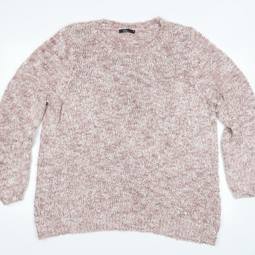 BM Womens Pink   Pullover Jumper Size XL
