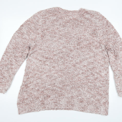 BM Womens Pink   Pullover Jumper Size XL