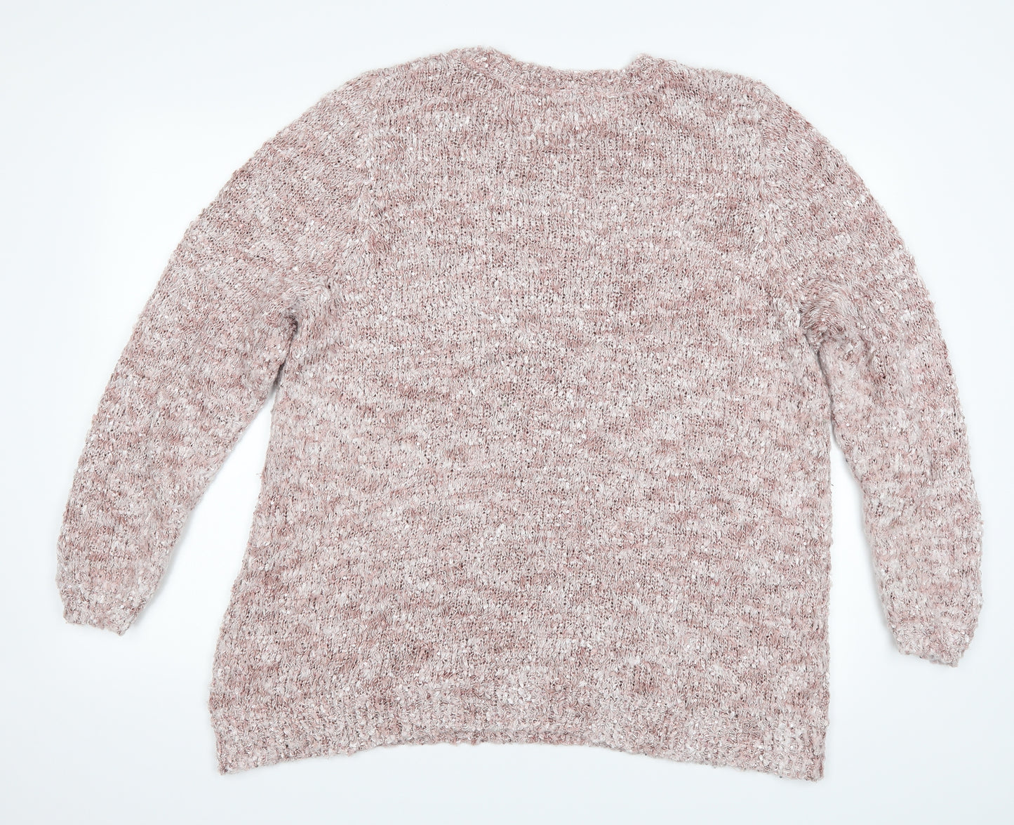BM Womens Pink   Pullover Jumper Size XL