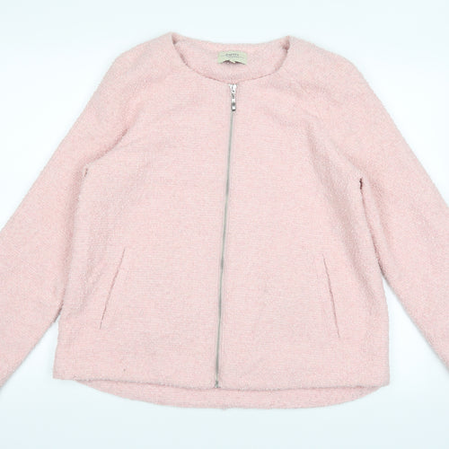 Papaya Womens Pink   Jacket Coat Size 14