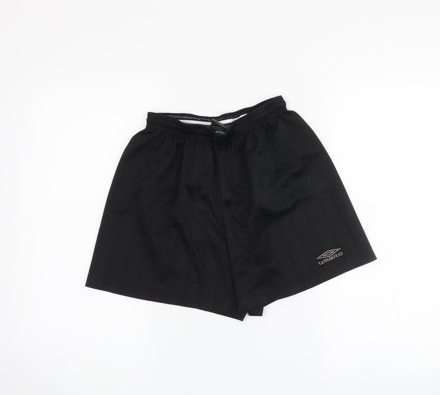 Umbro Boys Black   Sweat Shorts Size 13 Years